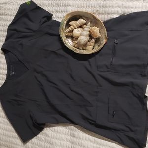 Medcouture scrub top grey